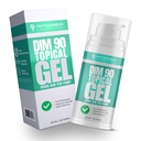 DIM 90 – Supplément de dim de force maximale Gel topique – 90mg Tout Diindolylméthane naturel (DIM) par service - Hormonal, Cognitif, Mood, Memory and Immune System Support