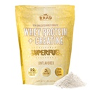 B.rad Superfuel - Herbe Foie Protéine de Whey Isolé Boosté avec de la créatine