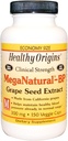 Origines saines Mega Natural-BP Extrait de graines de raisin - 300 mg - 150 capsules