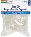 Solaray Capsules vides Taille 00 (Bag)