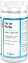 FitForMe Multivitamines bariatriques supplément de fer après le contournement gastrique - une par jour Ferro Forte Comprimé - 10 jours d'approvisionnement en fer ferreux (Booster de fer pour Forte Chewable)