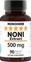 NONI Extrait 500 mg - 90 gélules - Morinda Citrifolia - 90 portions
