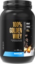 Maxler 100% de protéines de lactosérum doré - 23g de protéines par portion - Poudre de protéines de lactosérum premium pour pré-entraînement - Mélange concentré, isolat et hydrolysat à absorption rapide - Cappuccino 2 lb