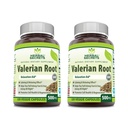 Herbal Secrets Valerian Root 500 Mg Supplément de Veggie Capsules de Veggie (en anglais seulement) Non-GMO (sans gluten) Fabriqué aux États-Unis (2 Pack, 120 Compte)