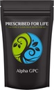 Prescripted For Life Alpha GPC Powder, L Alpha glycerylphosphorylcholine, Supplément Choline pour fonction cognitive, non OGM, végétalien, sans soja (5kg)