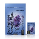 PoudreVitamine Electrolytes Poudre Plus, Keto, Raisin de bleuet, Zéro sucre, 1000mg Potassium, 120mg Calcium, 120mg Magnésium, Non-OGM, Zéro Calories, 30 Packets d'hydratation