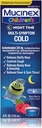 Cold, Cough, and Fever, Mucinex enfants multi-symptôme, la nuit liquide froid, baie mixte, 4oz, réduit la fièvre, contrôle la toux, soulage le nez étouffant