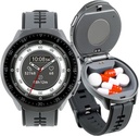 Smart Watch Pill Box, Fitness Smartwatch avec appel Bluetooth pour les hommes, organisateur de pilule résistant à l'eau pour les urgences, cas de pilule pour les urgences, petit contenant de pilule pour la vitamine, huile de poisson