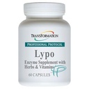 Enzymes de transformation Lypo supplément enzymatique aux herbes et vitamines pour la santé digestive, 60 capsules
