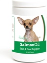 Salmon Oil Chews tendres de Chihuahua races saines 90 Comte
