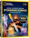 Ensemble national de chimie géographique stupéfiante - Mega Science Kit avec 45 expériences faciles- Faites un volcan et lancez une fusée, des projets STEM pour les enfants 8-12 ans, Jouets scientifiques (Exclusif)