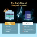 Bandes de fusion pour le sommeil Melatonine 5mg, 30 Bandes de végétaliens (paquet de 1)