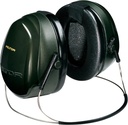 3M - H7B Peltor Optime 101 Armes de derrière la tête, protection auditive, protecteurs de l'oreille, NRR 26 dB vert
