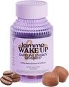 Lemme Wake Up Caféine Energy Gummies, 80mg de caféine par portion, Extrait de fève de café, Cappuccino Flavor, Végétarien et sans gluten, 1 mois d'approvisionnement (60 ct)