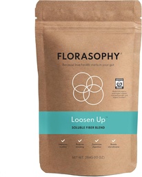 Allongez le supplément de fibre soluble organique pour la santé digestive, la constipation et le soulagement de l'IBS, poudre prébiotique soluble végétalienne sans gluten, approvisionnement d'un mois