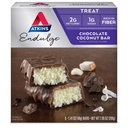 Atkins Endulge chocolat en noix de coco bar, Dessert préféré, haut en fibre, 1g sucre, 5 comte