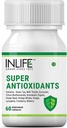 Sheltr Super supplément antioxydant Lycopène, Thé vert, Thistle de lait, Curcumine, Graines de raisin, Ginkgo Biloba, Ginger, Cranberry, Bilberry, Alpha acide lipoïque, Lutéine, Zeaxanthin - 60 Capsules (paquet de 1)
