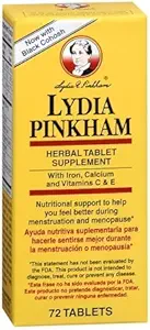 Lydia Pinkham supplément de comprimés à base de plantes 72 comprimés (PACK OF 2)