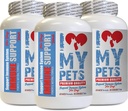 Antioxydant pour chiens - Support Immune pour chien - Booster - PET sain - Supplément - Booster Système Immune pour chien - 180 Treats (3 bouteilles)