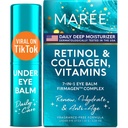 MAREE Baume sous les yeux avec complexe de rétinol et de céramide - Hydratant visage pour les cercles et rides sombres - sous les yeux Brightener Stick, anti-rides Hydratant visage soin