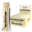 Barebells Barres protéinées Amande de chocolat blanc - 12 Compte, 20g Traitements à haute teneur en protéines - Barre de nutrition au chocolat avec 1g de sucres totaux - Petit déjeuner ou snack post-entraînement