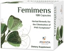 Ananta Medicare FEMIMENS Remède à base de plantes pour l'élimination des symptômes du SPM, supplément alimentaire - 120 capsules