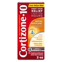 Cortizone-10 Résistance maximale à l'eau Onguent anti-démangeaison, 1% Hydrocortisone, A action rapide, Crème anti-démangeaison pour les piqûres de bogues, Rash, Eczema, Psoriasis, Poison Ivy, Chêne, Sumac et plus, 2 oz