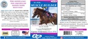 SUPER Muscle Builder Horse Supplément - Formation et soutien au rendement pour l'exercice du muscle - 1 Gallon, 4 mois d'approvisionnement