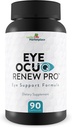 Ocuo Eye Renew Pro - Soutien à la santé des yeux - Promouvoir une vision saine jour et nuit avec des suppléments de vision - Aider à réduire la souche oculaire, la pression oculaire, la vision floue avec des vitamines Pro Vision, minéraux et herbes
