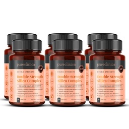 Complexe Silice à double résistance – Approvisionnement de 18 mois! (2000mg Extrait de crin x 540 comprimés(6 bouteilles de 90))