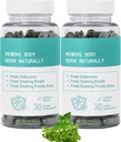 Supplément désodorisant interne – Supplément désodorisant corporel, pour la santé de Gut, la santé de la peau, le soutien de la digestion – pilules naturelles de contrôle de l'odeur Chlorophylle