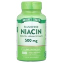 Nature's Truth Flush Free Niacine 500 mg 100 Caps, 100 Compte