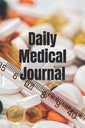 Daily Medical Journal pour lister les médicaments, les vitamines, les suppléments et les traces de la pression artérielle lectures Livre de bord quotidien pour les soignants et les patients