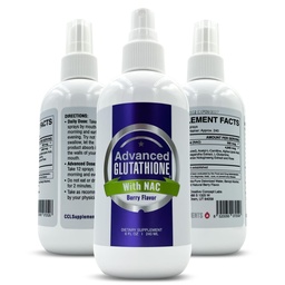 Vaporisateur liposomique liquide de glutathion - Absorption maximale de supplément de glutathion avec NAC, Ashwagandha, glutamine, acide ascorbique - Sublingual Easy Use - Immune & Detox Support - 8oz
