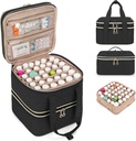 Sac de rangement Yarwo Pill Organizer, trousse de voyage en 3 couches vide avec conception démontable et diviseurs pour les pilules, les potions, les vitamines et les fournitures de premiers soins d'urgence, noir (DESIGN PATENT)