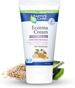 Crème d'eczéma pour adultes et enfants - Crème de traitement d'eczéma colloïdal avec 9 hydratant - 2,4 OZ
