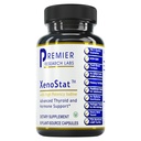 Premier Research Labs XenoStat - Thyroïde Fonction & Hormone Support - avec Chlorella, Hyssop Herb, Thistle de lait et Reishi Champignon - Kosher - Vegan - 90 Capsules d'origine végétale