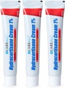 CareAll Hydrocortisone 1%, 1oz Tube (paquet de 3), Crème anti-démangeaison maximale, Soulagement des démangeaisons et rougeurs de Bug Bites, Eczema, Psoriasis, Poison Ivy, Chêne et Sumac