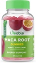 Gommies de la racine de Maca vivace de 50mg de racine de Maca pour les femmes et les hommes