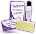 Naturasil Antifongique Tinea Versicolor Treatment Kit Gentil & Fast Relief pour tous les types de Tinea, Folliculitis, Démangeaisons et Chilblains.