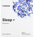 THORNE Sleep + Dissolvable Supplément Disc - Camomille, L-Theanine et Mélatonine pour un sommeil profond et reposant - 15 portions