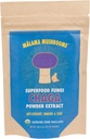 Poudre d'extrait de Chaga par Malama, Poudre de champignons de Chaga, Superfood Adaptogène, Supporte le système immunitaire, la santé de la peau et la fatigue, 100 portions