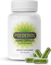 Soutien au psoriasis pour la peau, 120 capsules à base de plantes, suppléments naturels de psoriasis, plantes médicinales indiennes traditionnelles ayurvédiques avec 6 herbes antioxydantes, supplément de peau sèche et démangeaison