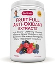 ANDREW MOINSMAN Fruit Extraits anti-oxydants complets Poudre 600 portions - 14 extraits naturels de fruits et de baies. Bilberry, canneberge, graines de raisin, grenade, resvératrol, et plus encore.