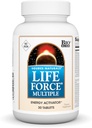 Source Naturals Life Force Multiple sans fer quotidien multivitamine haute puissance Vitamines essentielles, minéraux, antioxydants et nutriments - Energy & Immune Boost - 30 comprimés