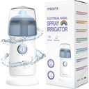 Irrigateur Nasal avec Spray Gental - Ultra Fine Mist - Irrigation pour Relief Sinus - Système Aspirateur Nez Nettoyant - Imperméable