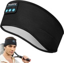 Perytong casque de sommeil sans fil, casque de sport Bluetooth casque avec haut-parleurs stéréo HD Ultra-Thin, unisexe, parfait pour dormir, entraînement, jogging,Yoga,Insomnie, Voyage aérien, méditation