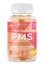 Vitamines SUKU - Supplément Gummy de SPM avec Chasteberry pour soulager les SPM et les Gummées de Ménopause de Mango (50 Nombre)