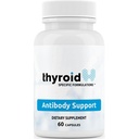 Support Anticorps - Support Anticorps Thyroïde Combine Nigella Graine de Cumin Noir, Sélénium et Inositol pour aider les Anticorps Inférieurs et les Cellules Thyroïdes