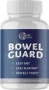 Bowel Guard - Suppléments enzymatiques actifs à base végétale avec probiotiques - Aide à la digestion probiotique - pour le gonflement et le gaz - 30 jours d'approvisionnement - Paléo - Keto - 60 Ct